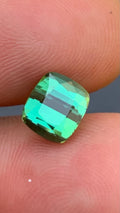 Untreated 2.55 Carat Natural Bluish Green Tourmaline Afghanistan