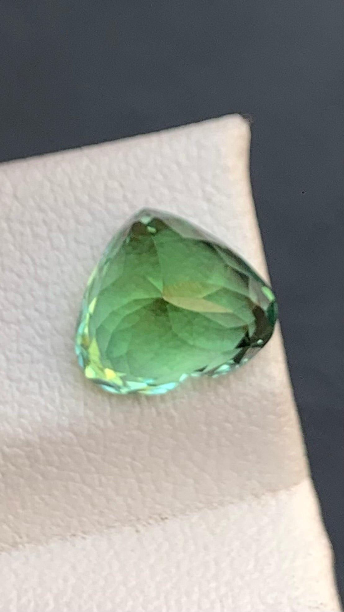 Untreated 2.55 Carat Natural Heart Tourmaline Afghanistan