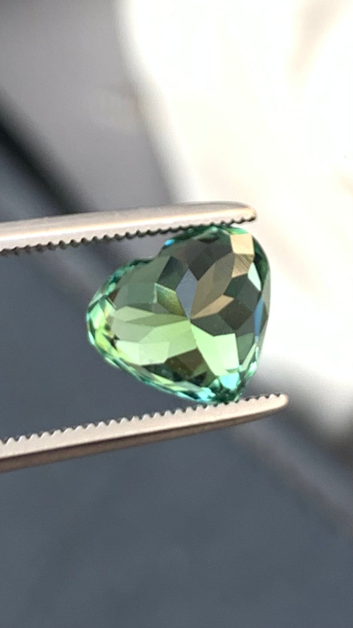 Untreated 2.55 Carat Natural Heart Tourmaline Afghanistan