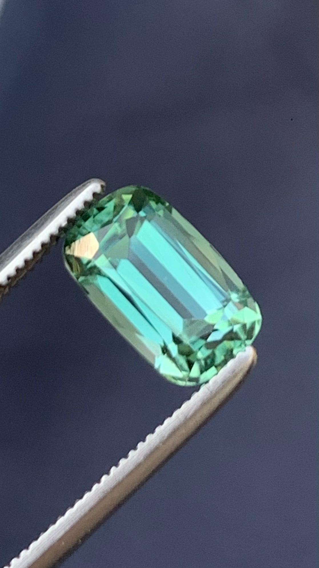 Untreated 2.25 Carat Natural Lagoon Tourmaline Afghanistan