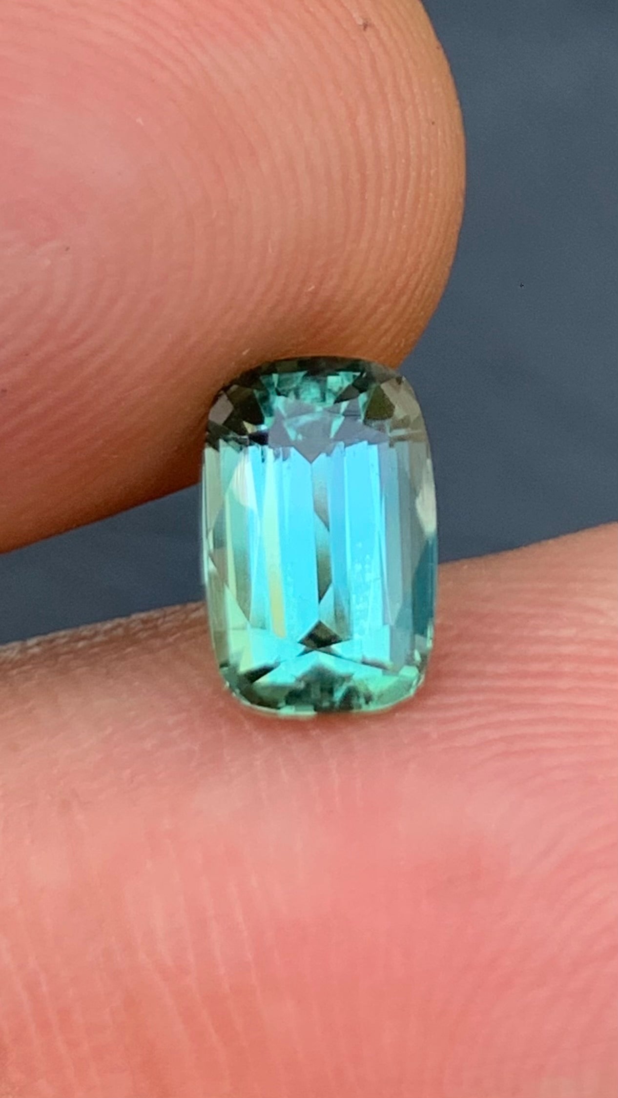 Untreated 1.85 Carat Natural lagoon Tourmaline Afghanistan