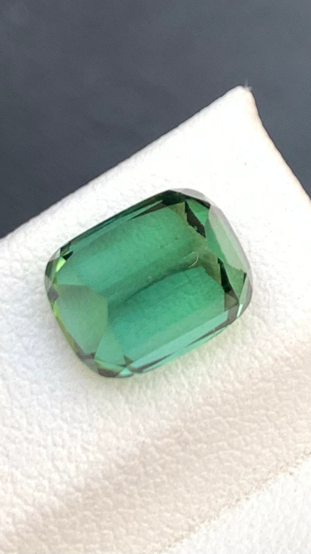 Untreated 3.58 Carat Green Colour Natural Tourmaline