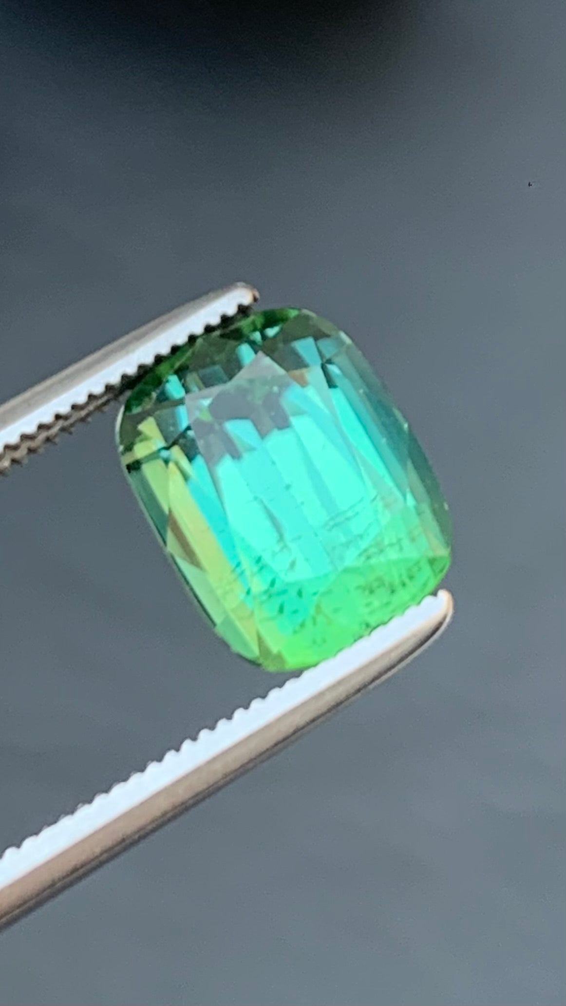 Untreated 3.58 Carat Green Colour Natural Tourmaline