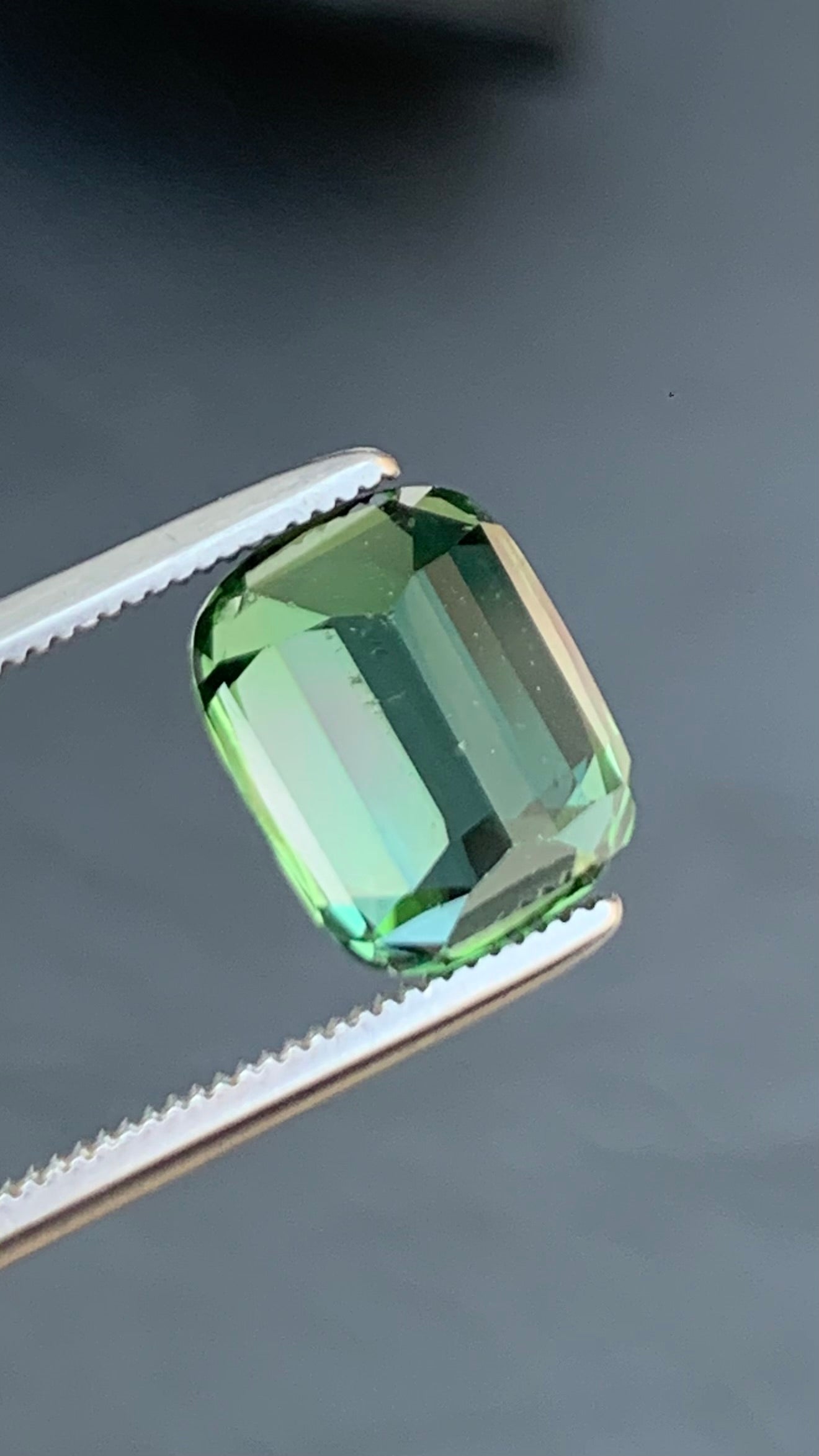 Untreated 3.58 Carat Green Colour Natural Tourmaline