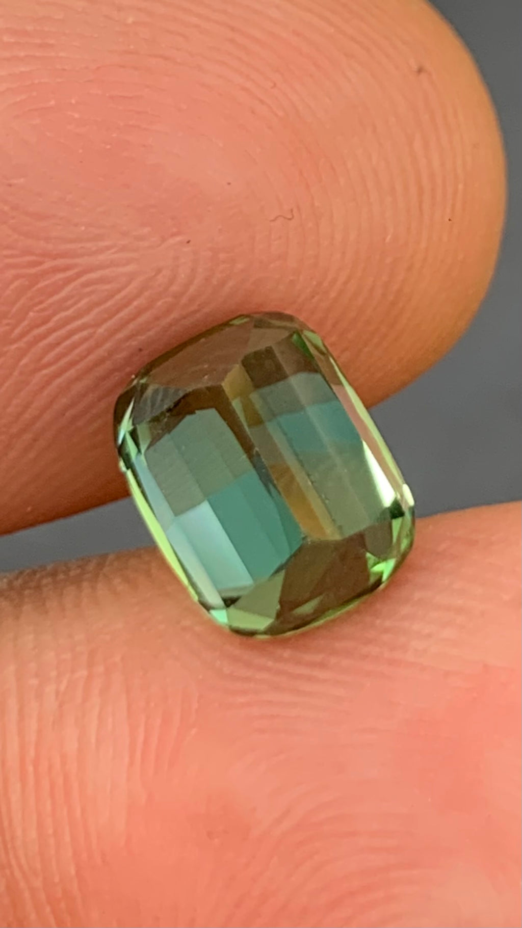 Untreated 3.58 Carat Green Colour Natural Tourmaline