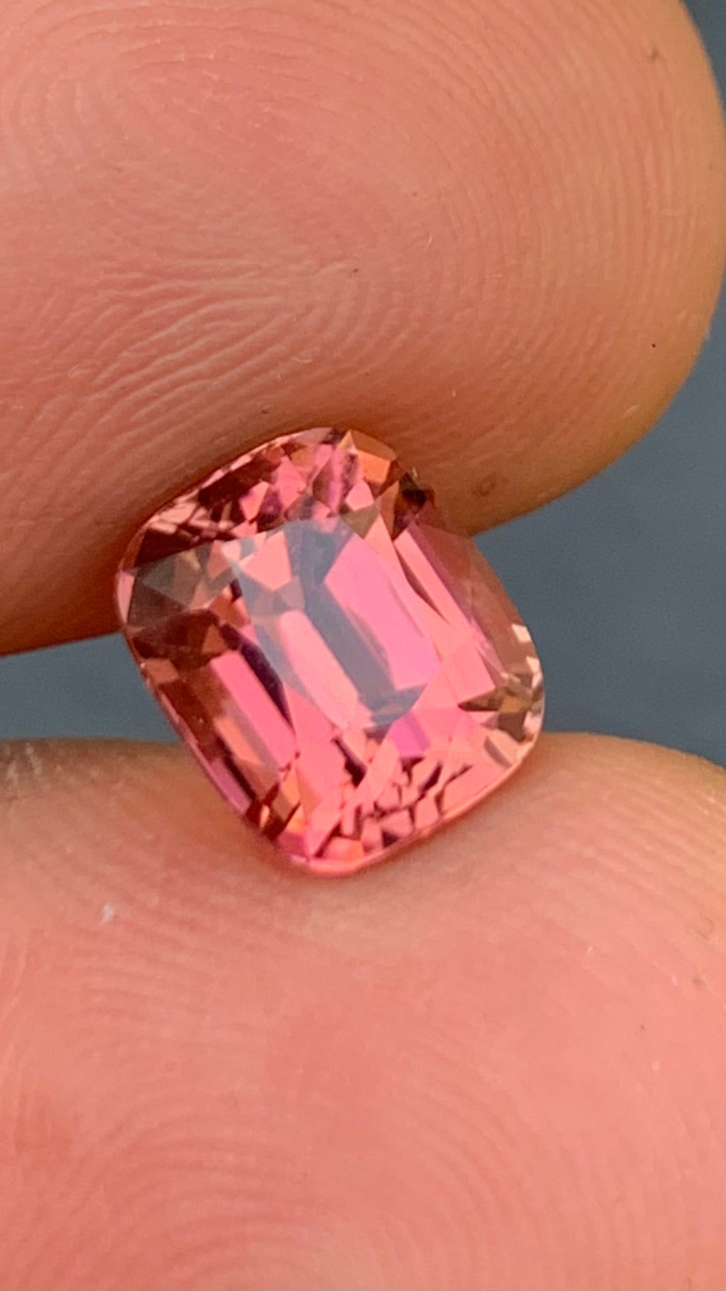 Untreated 3.29 Carat Sunset Colour Natural Tourmaline