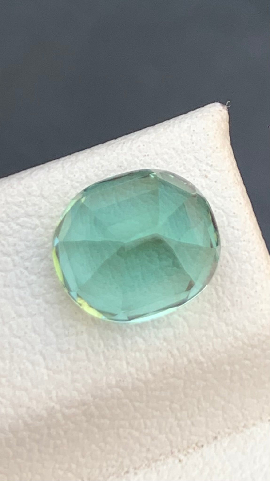 Untreated 3 Carat Lagoon Colour Natural Tourmaline