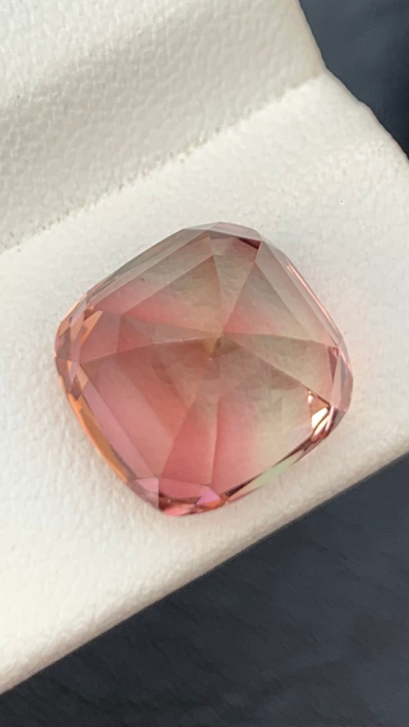 Untreated 8.35 Carat Natural Sunset Tourmaline