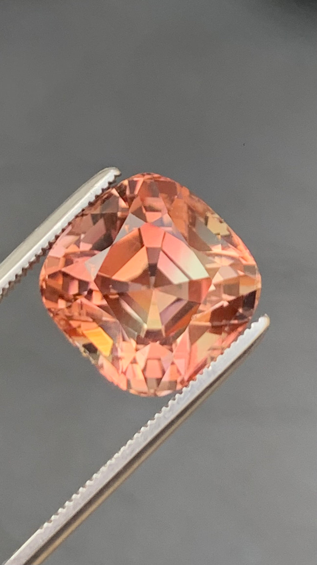 Untreated 8.35 Carat Natural Sunset Tourmaline