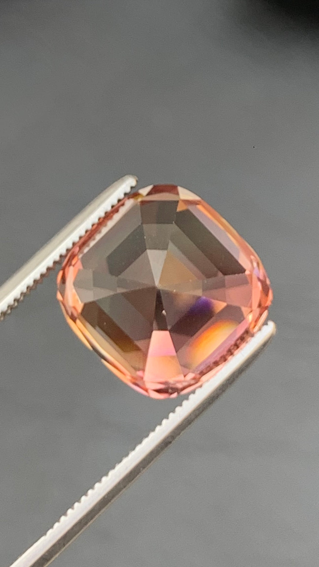 Untreated 8.35 Carat Natural Sunset Tourmaline