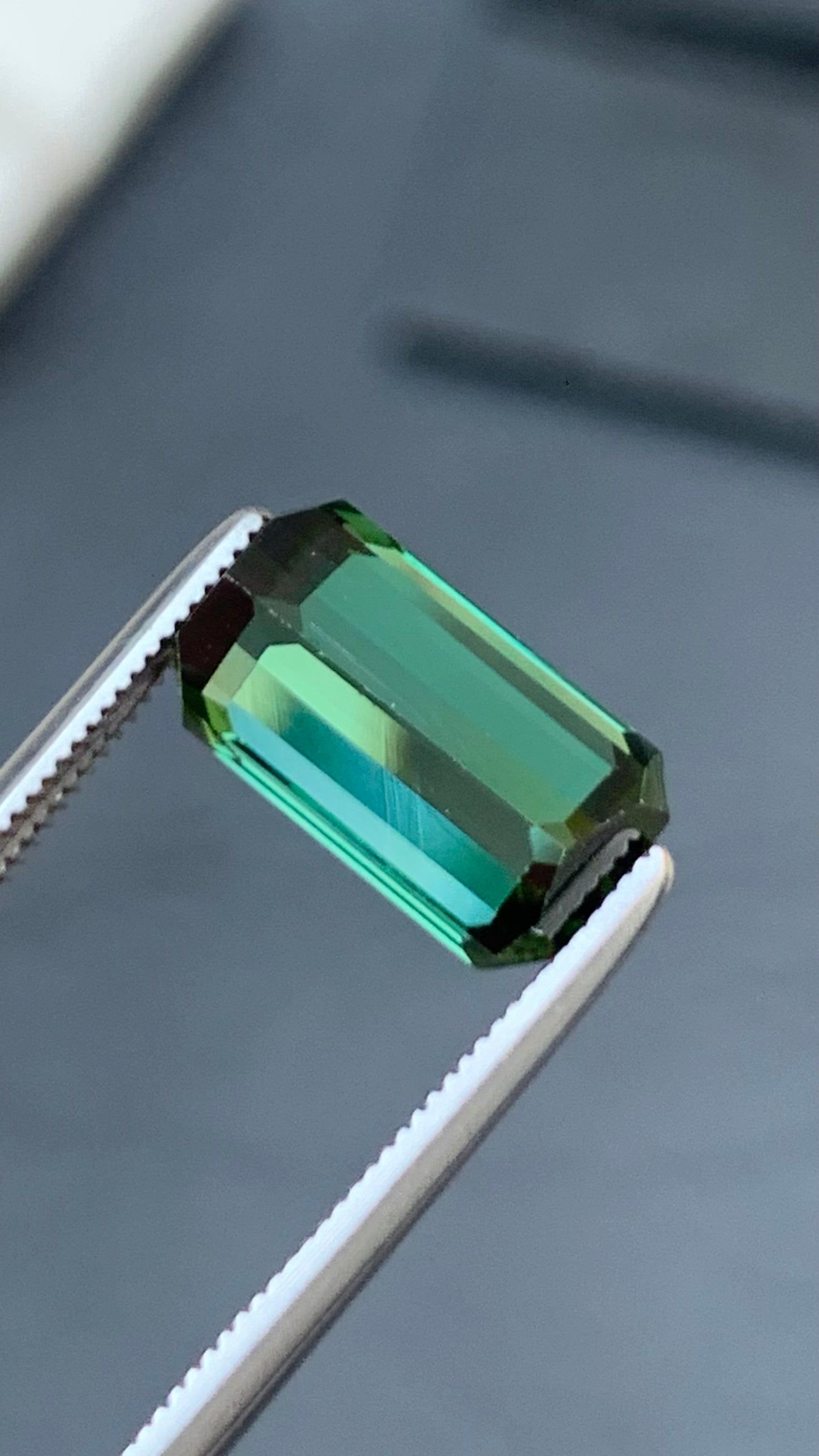 Untreated 3.96 Carats Mint Green Colour Natural Tourmaline