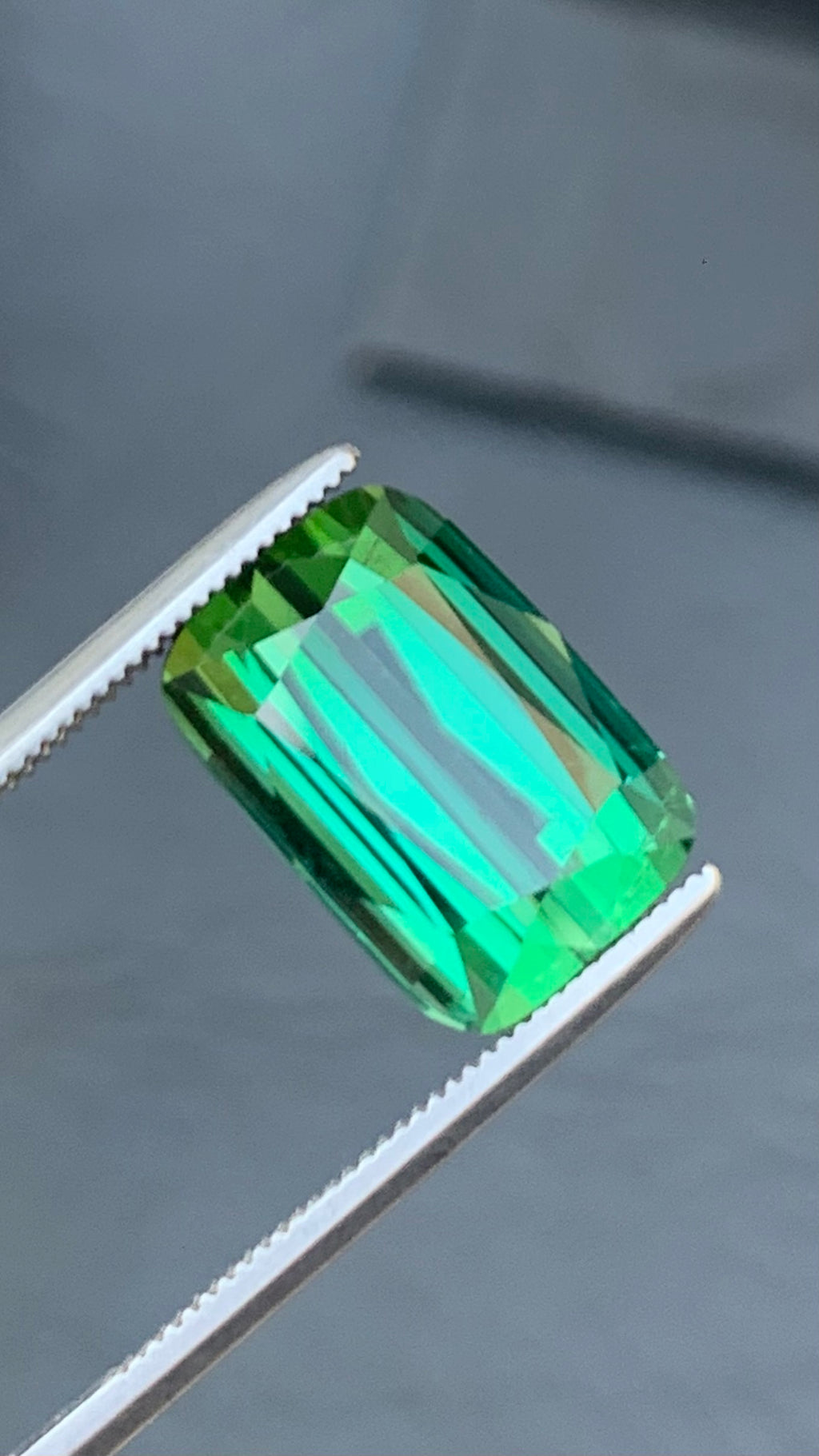 Untreated 7.16 Carat Green Colour Natural Tourmaline