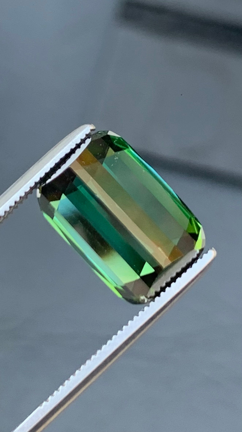 Untreated 7.16 Carat Green Colour Natural Tourmaline