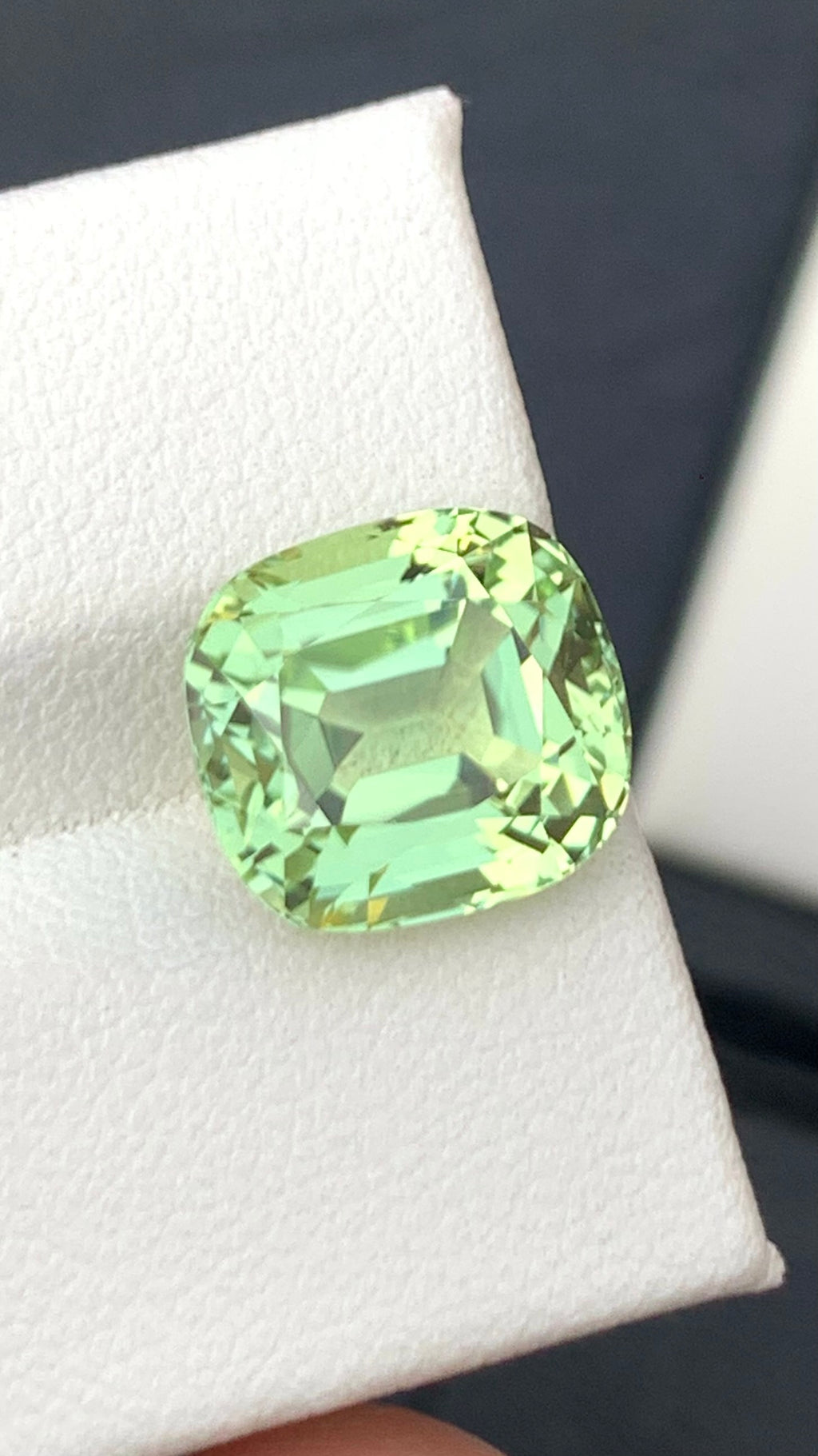 Untreated 7.04 Carat Green Colour Natural Tourmaline