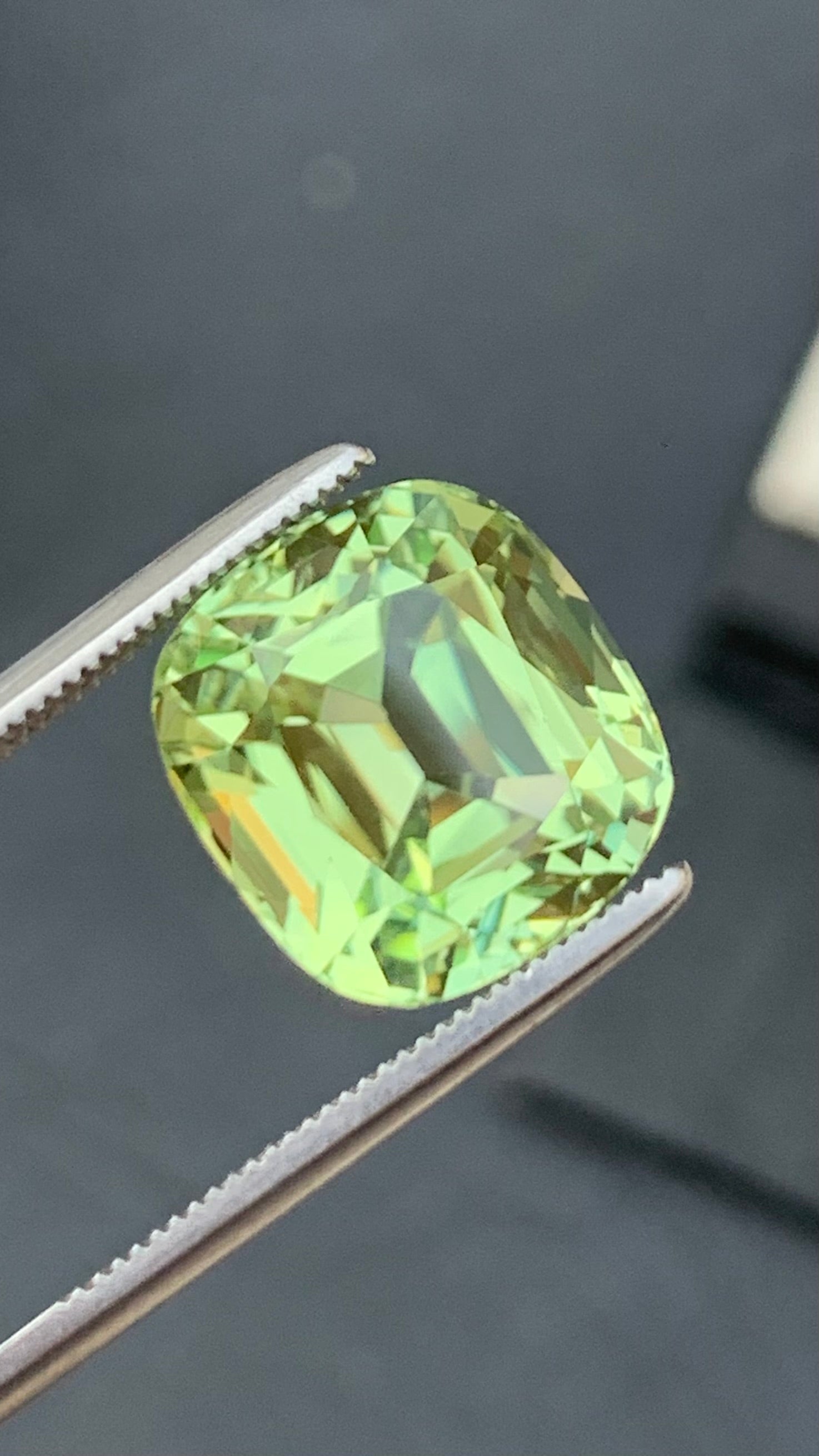 Untreated 7.04 Carat Green Colour Natural Tourmaline