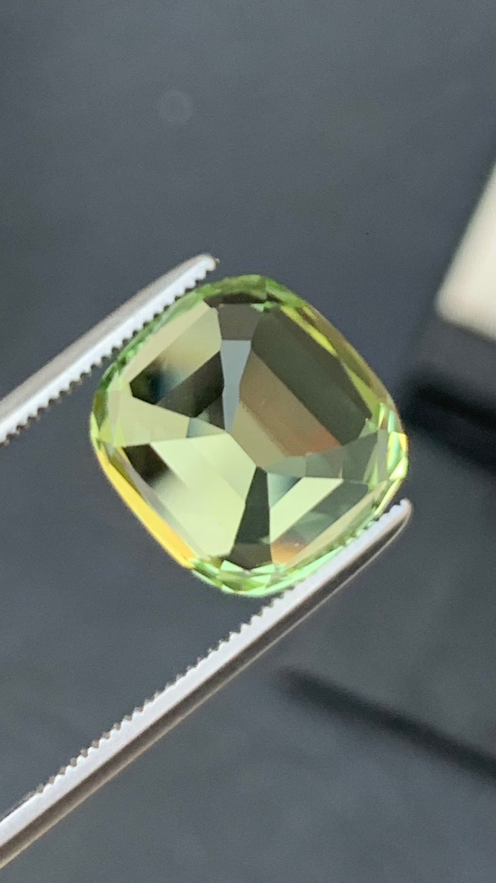 Untreated 7.04 Carat Green Colour Natural Tourmaline