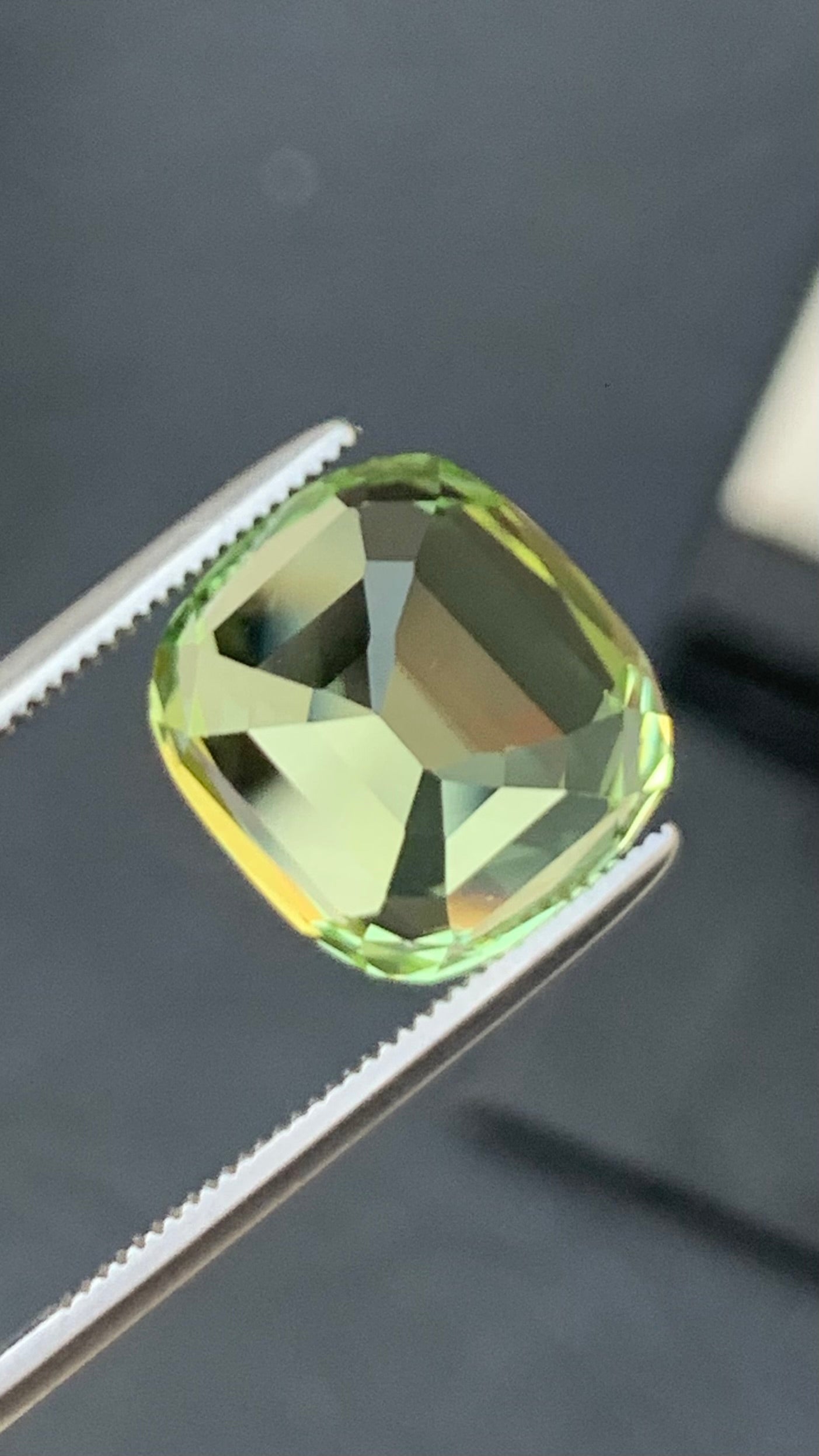 Untreated 7.04 Carat Green Colour Natural Tourmaline