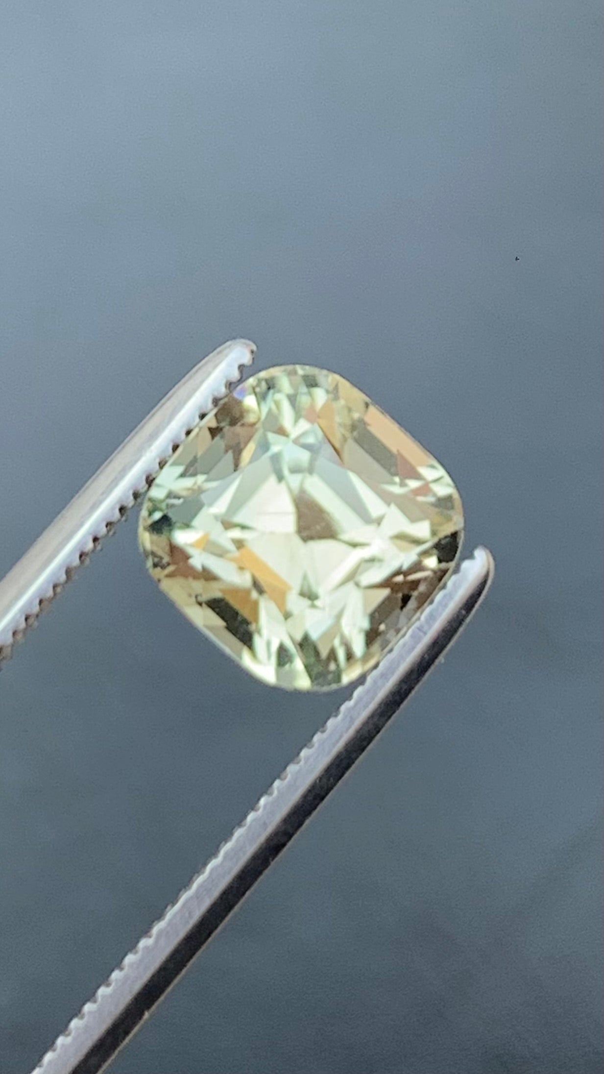 Untreated 2.61 Carat Sage Green Colour Natural Tourmaline