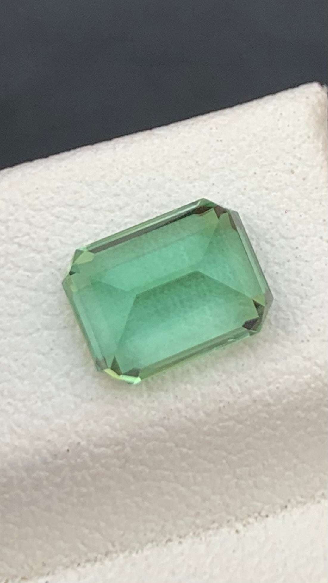 Untreated 1.91 Carat Mint Green Colour Natural Tourmaline