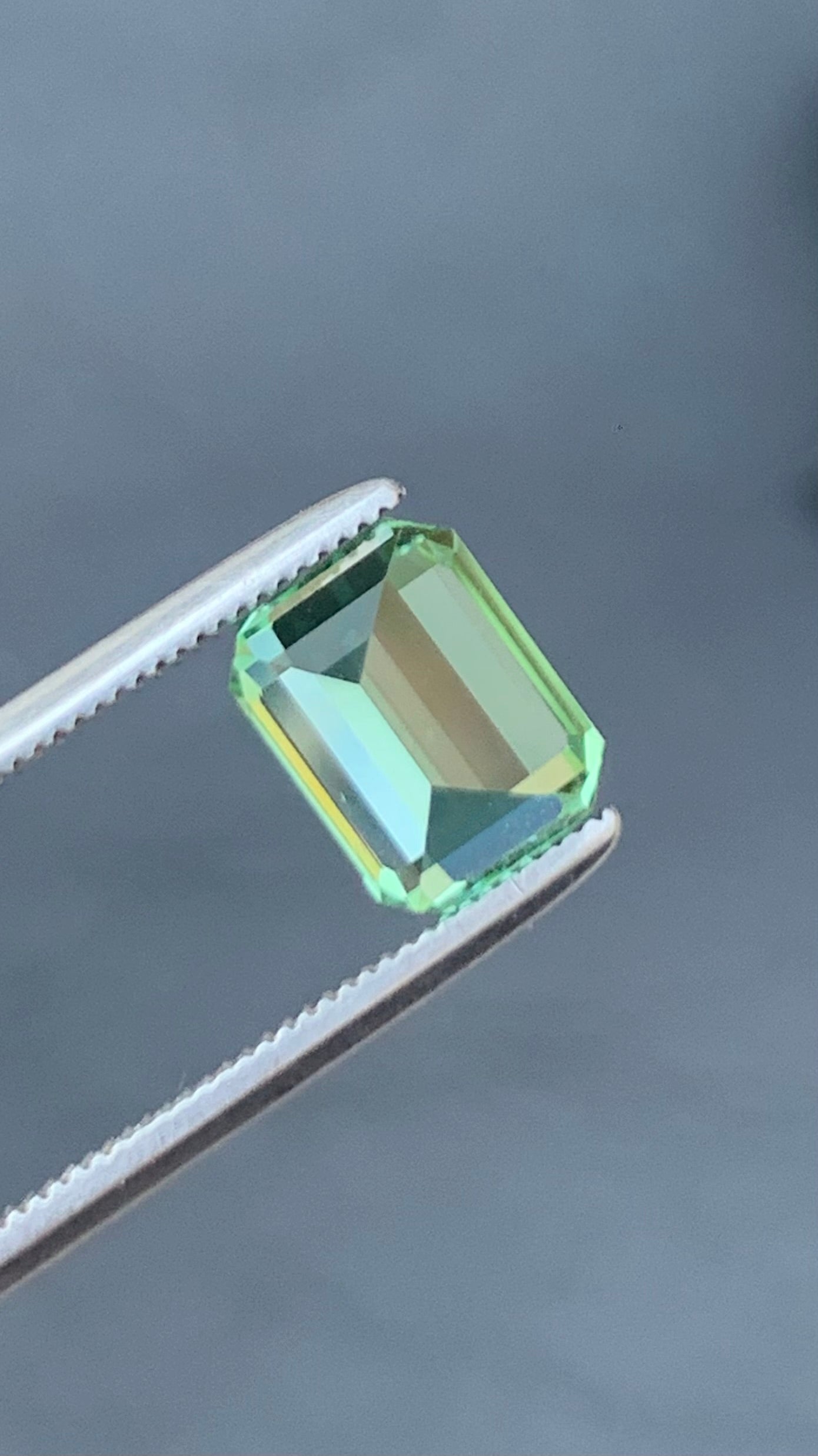 Untreated 1.91 Carat Mint Green Colour Natural Tourmaline