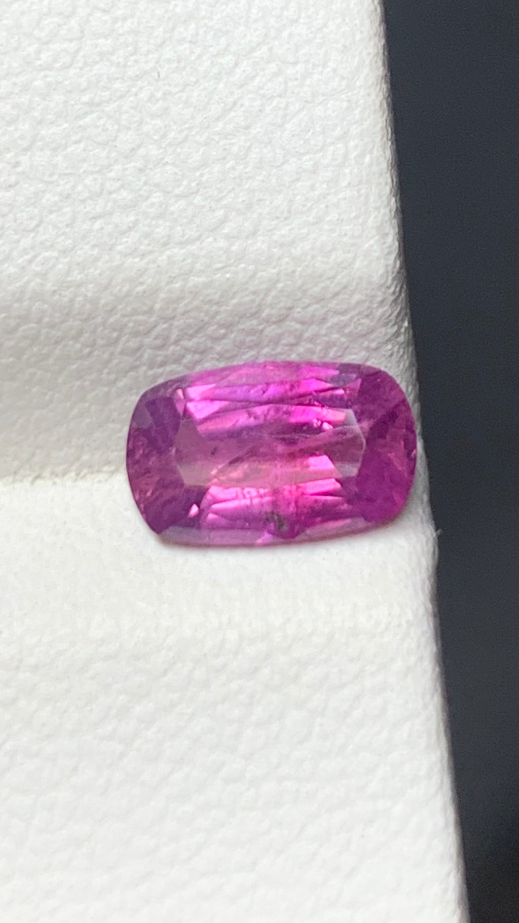 Untreated 1.30 Carat Pink Colour Natural Kashmir Sapphire