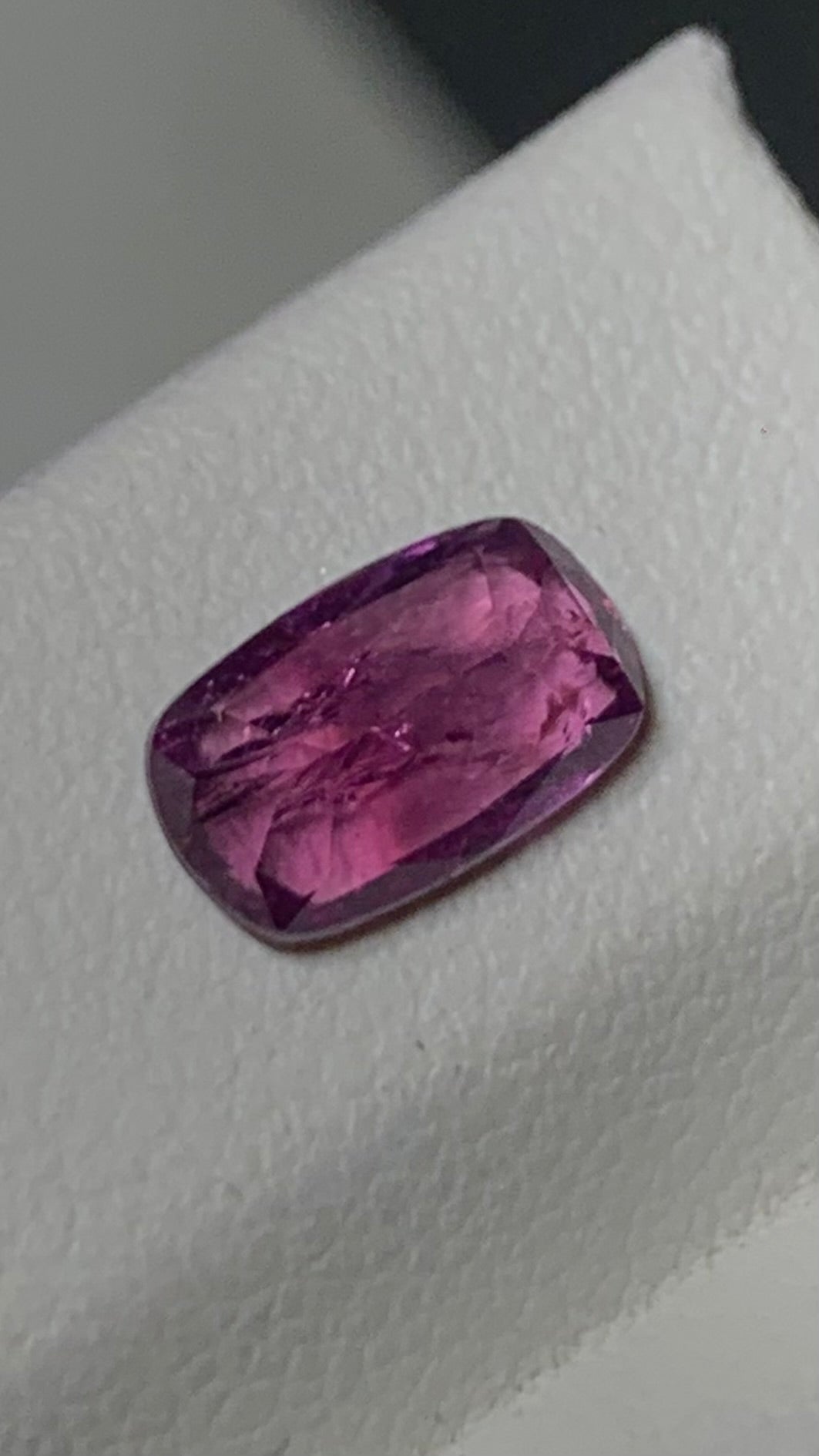 Untreated 1.30 Carat Pink Colour Natural Kashmir Sapphire