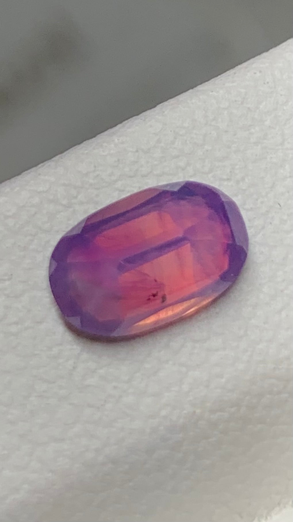 Untreated 1.20 Carat Pink Colour Natural Kashmir Sapphire