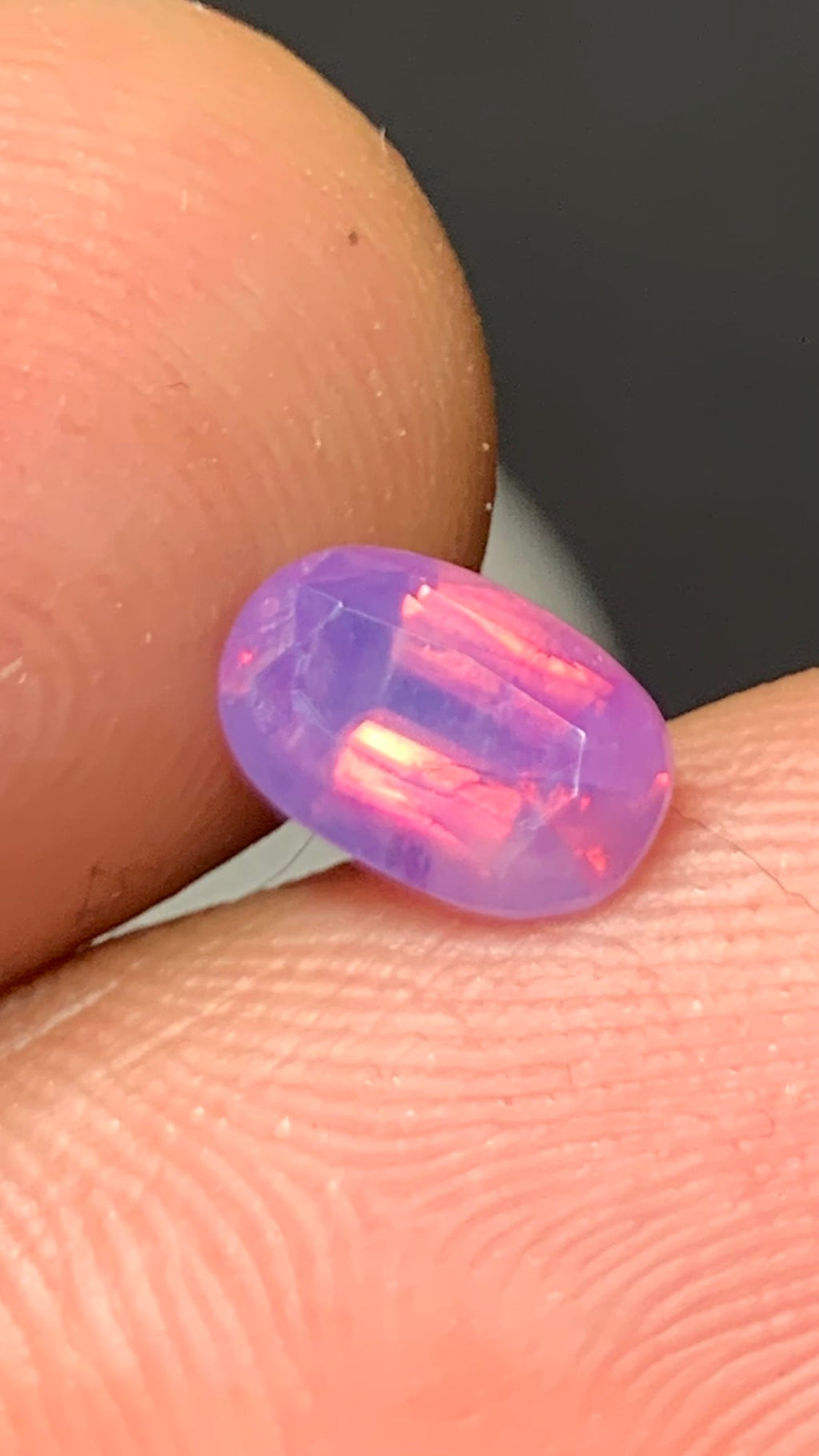 Untreated 1.20 Carat Pink Colour Natural Kashmir Sapphire