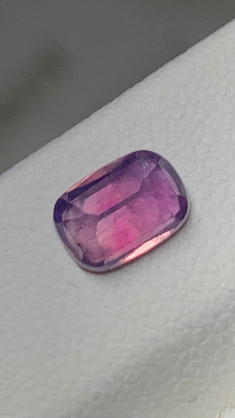 Untreated 1.05 Carat Pink Colour Natural Kashmir Sapphire