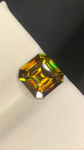 Untreated Top Quality 1.65 Carat Yellow Green Colour Natural Sphene full of flashes