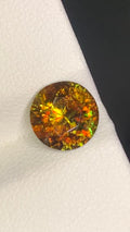 Untreated Top Quality 2.10 Carat Yellow Green Colour Natural Sphene full of flashes