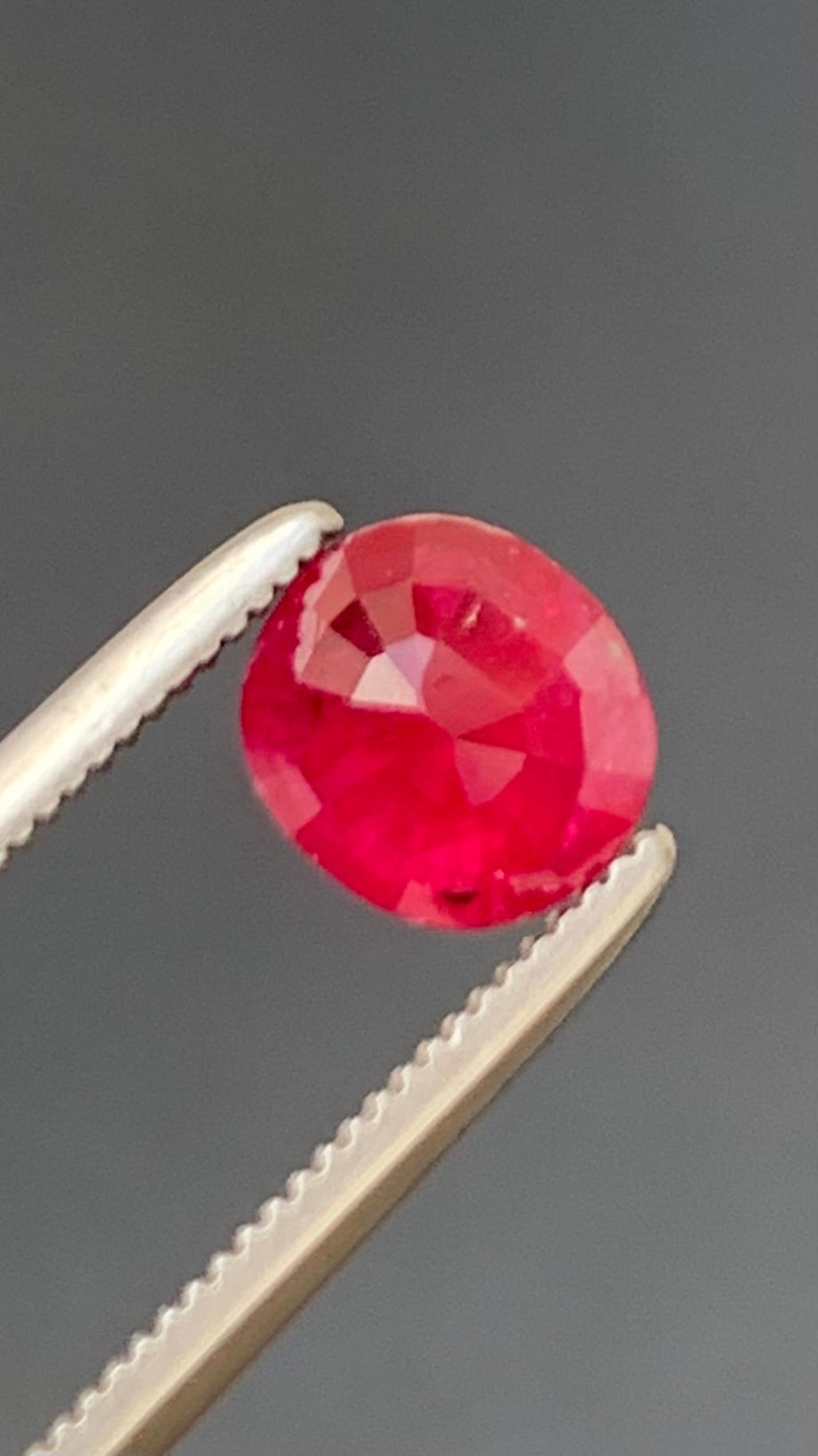 Untreated Certified 1.14 Carat Pigeon Blood Red Colour Natural Ruby Mozambique