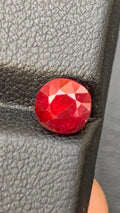 Untreated Certified 1.47 Carat Pigeon Blood Red Colour Natural Ruby Mozambique