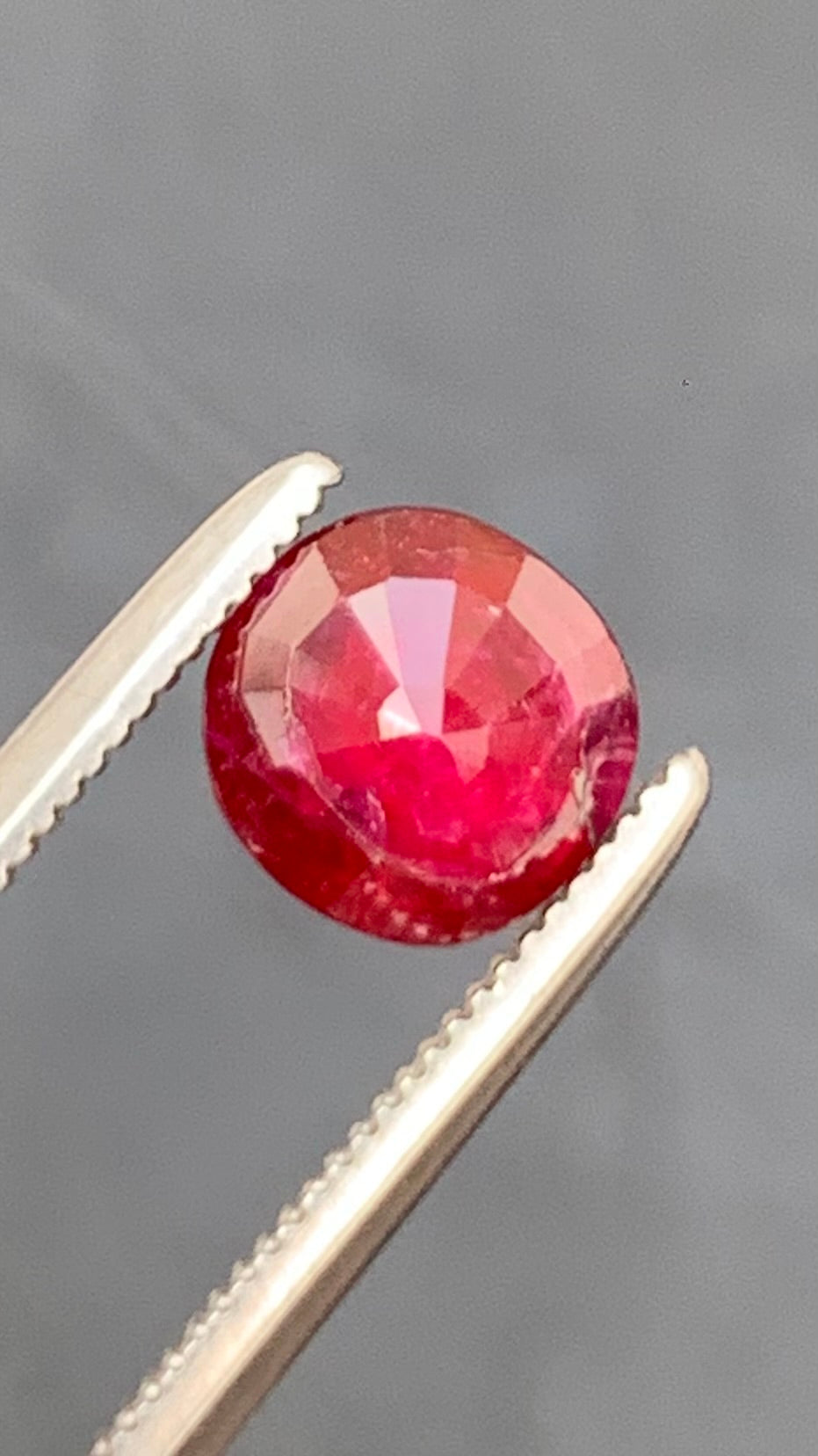 Untreated Certified 1.47 Carat Pigeon Blood Red Colour Natural Ruby Mozambique