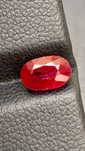 Untreated Certified 1.45 Carat Pigeon Blood Red Colour Natural Ruby Mozambique