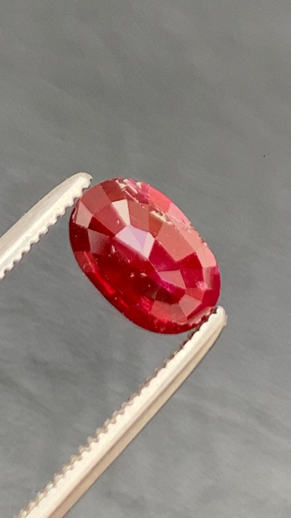 Untreated Certified 1.45 Carat Pigeon Blood Red Colour Natural Ruby Mozambique