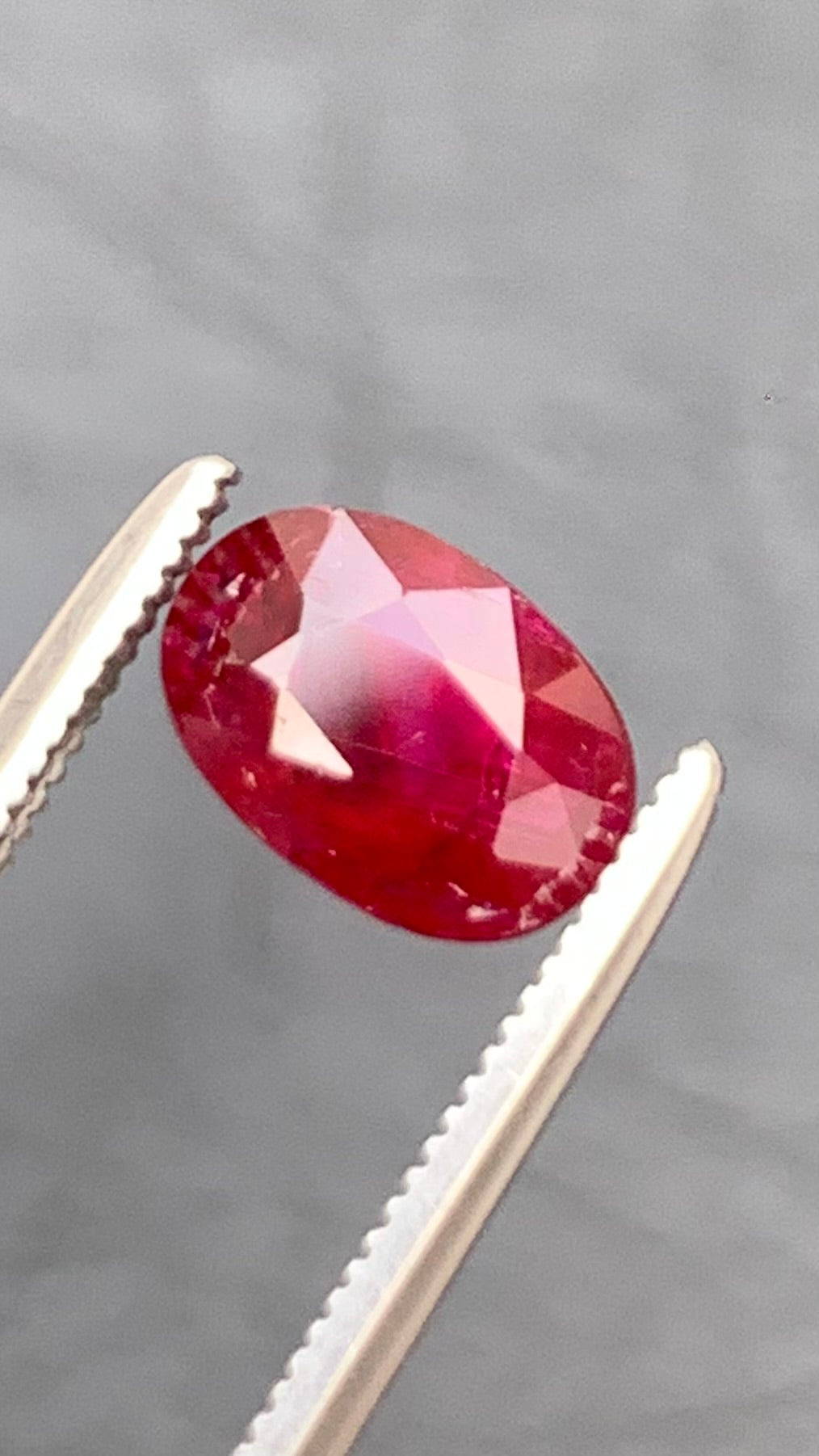 Untreated Certified 1.44 Carat Pigeon Blood Red Colour Natural Ruby Mozambique
