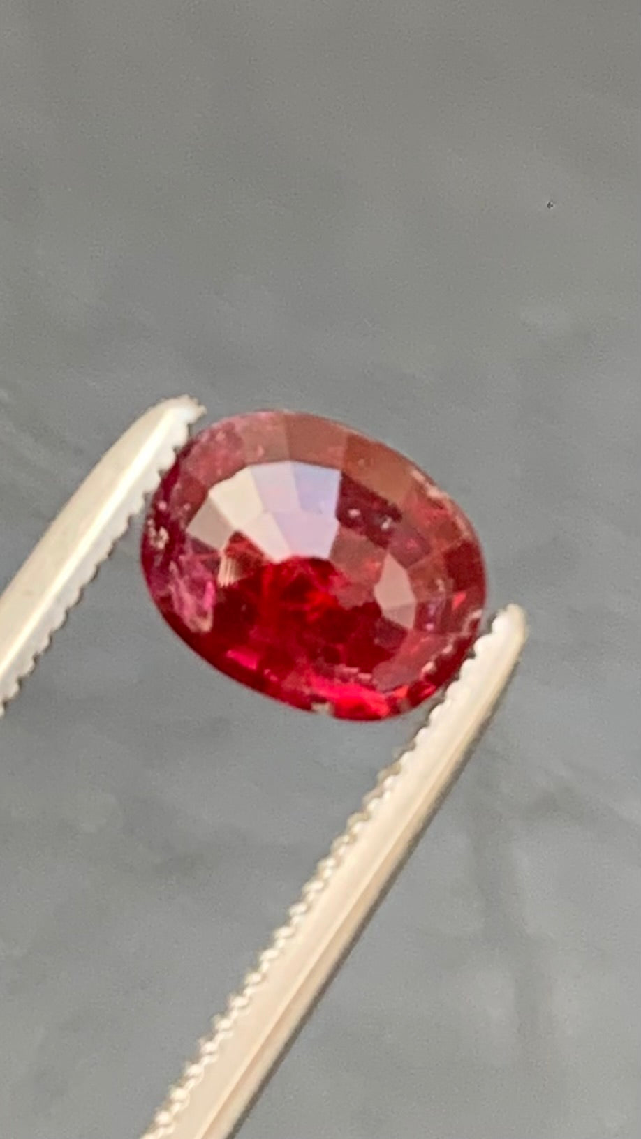 Untreated Certified 1.08 Carat Pigeon Blood Red Colour Natural Ruby Mozambique