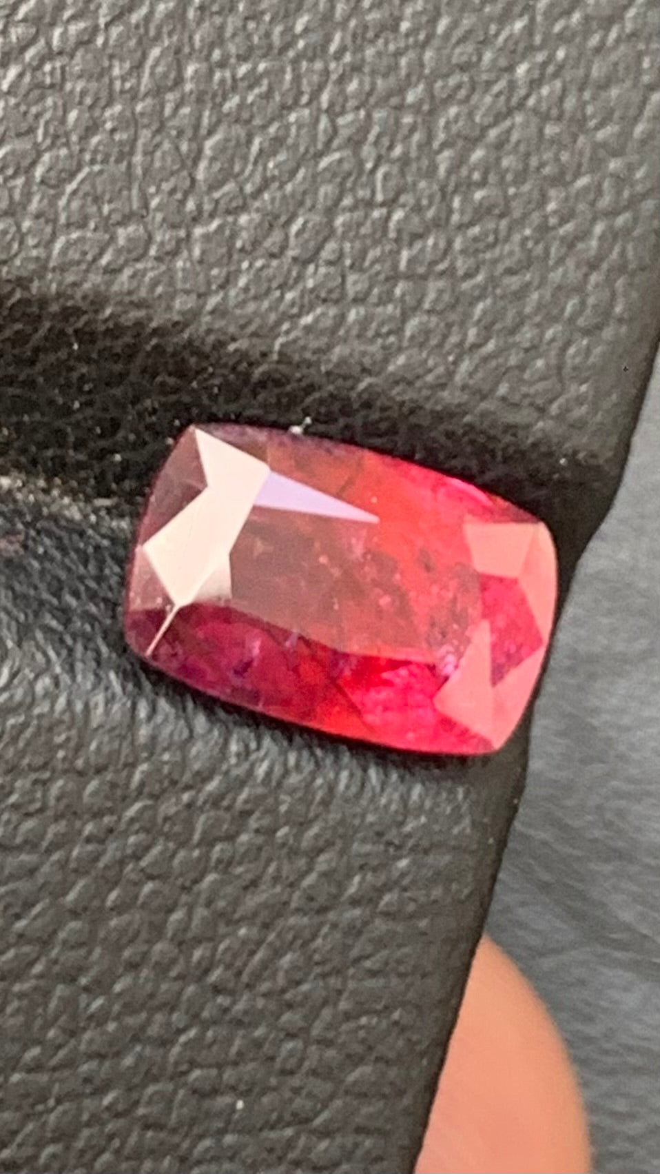 Untreated Certified 2.15 Carat Red Colour Natural Ruby Tanzania