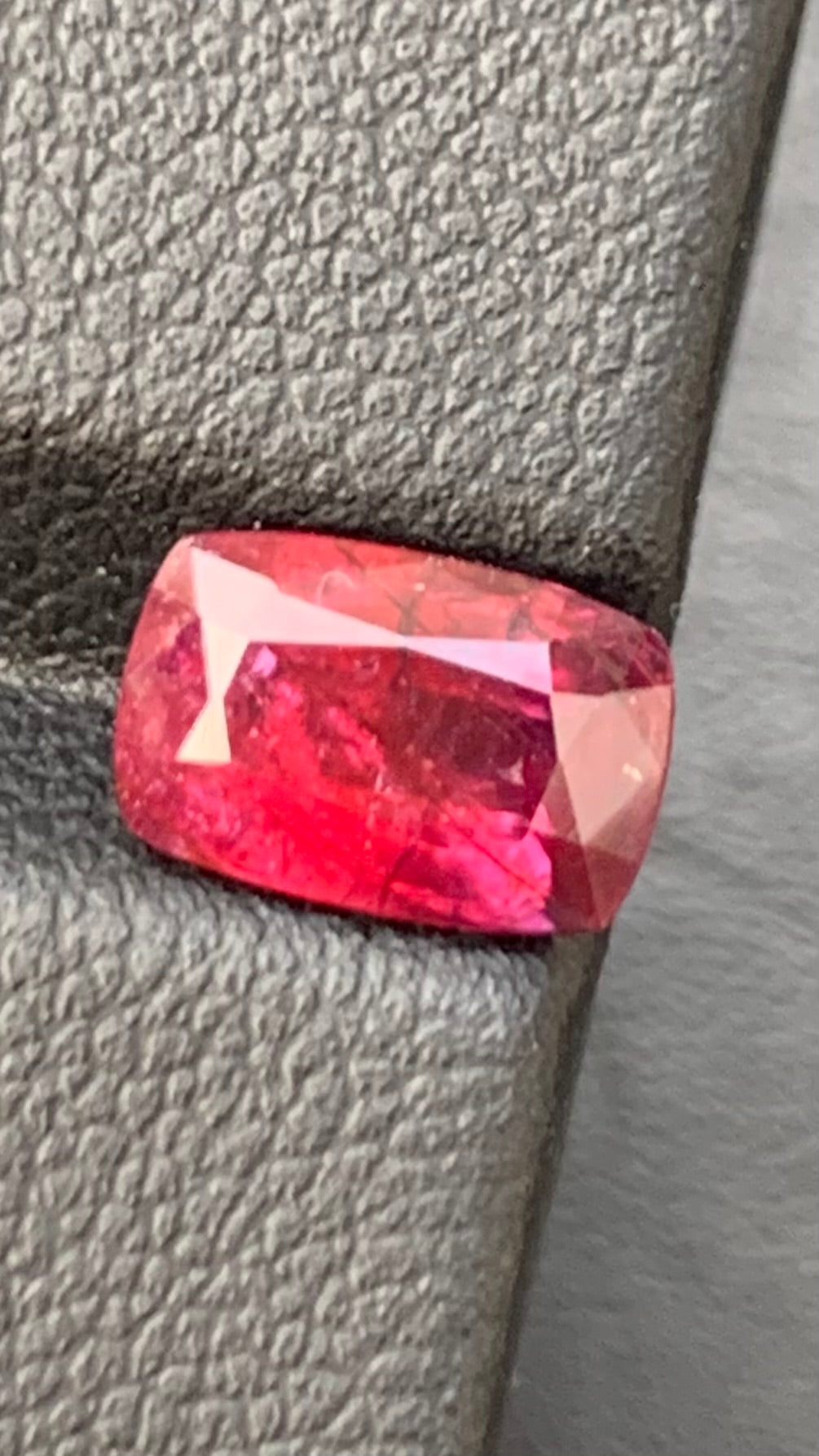 Untreated Certified 2.15 Carat Red Colour Natural Ruby Tanzania